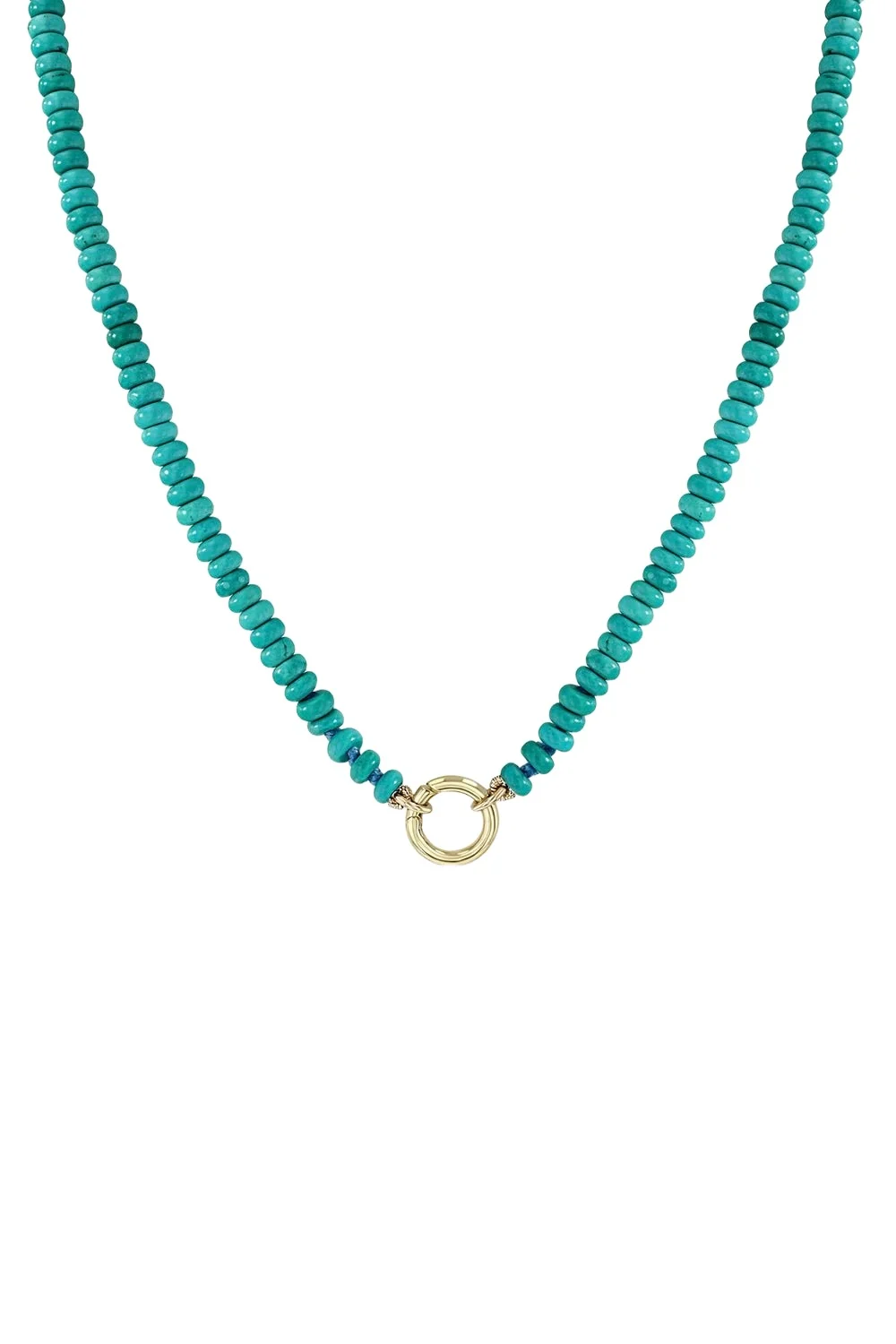 Zoë Chicco Turquoise Bead Enhancer Necklace