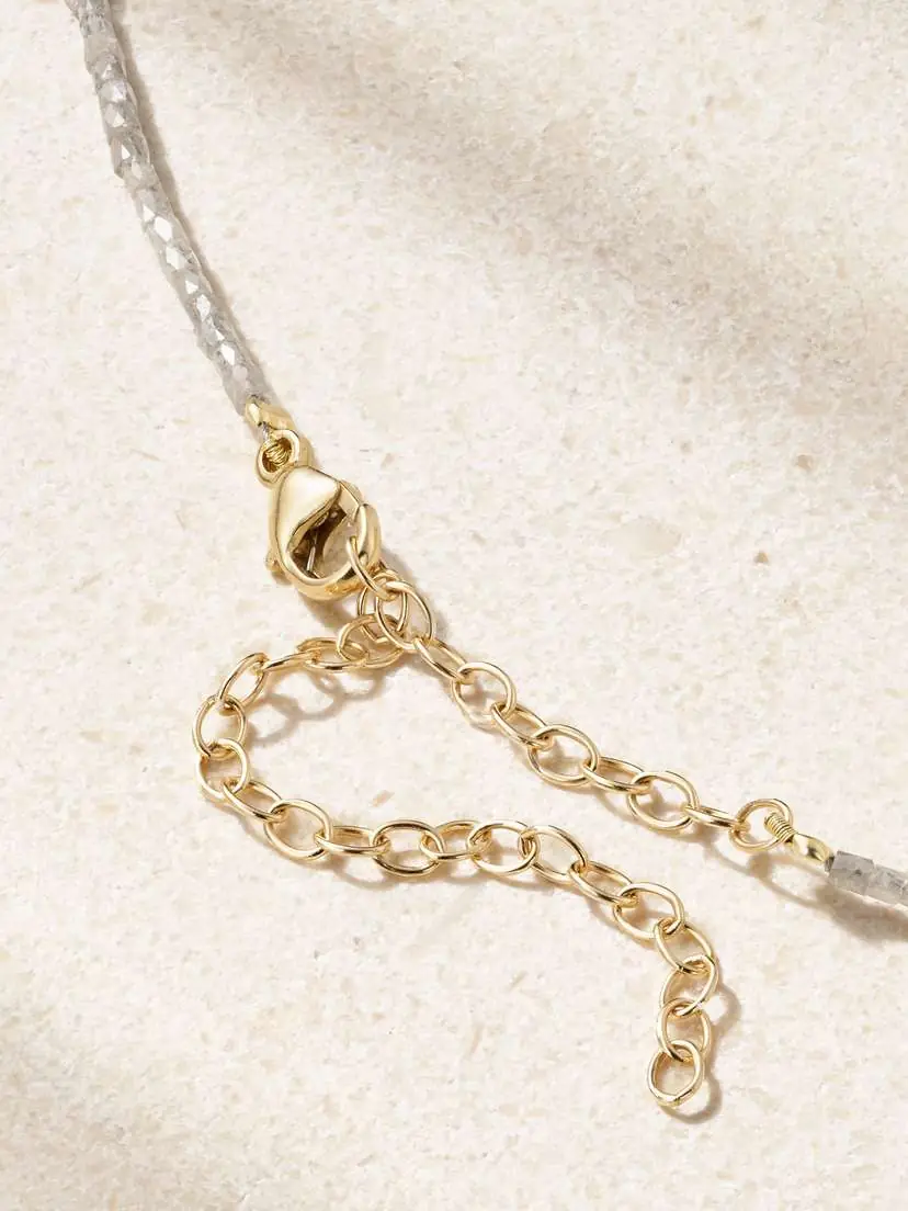 JIA JIA Cubist 14-karat Gold Diamond Necklace | Thumbnail 3
