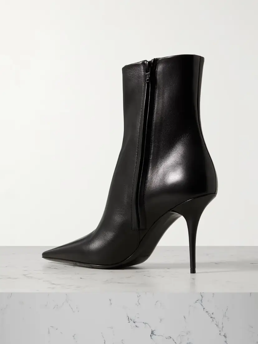Saint Laurent Ashley Leather Ankle Boots | Thumbnail 3