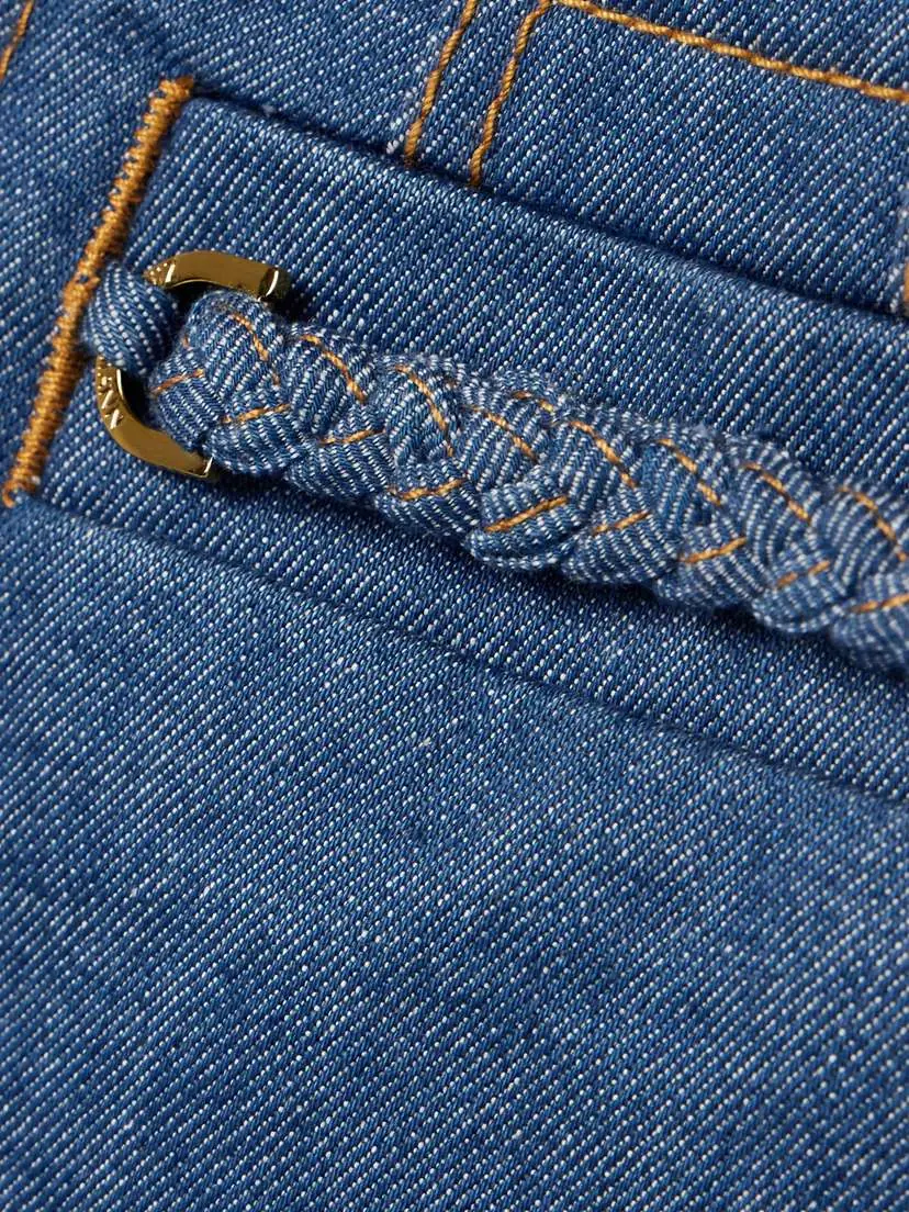 Zimmermann Wylie Braided Denim Shorts | Thumbnail 5