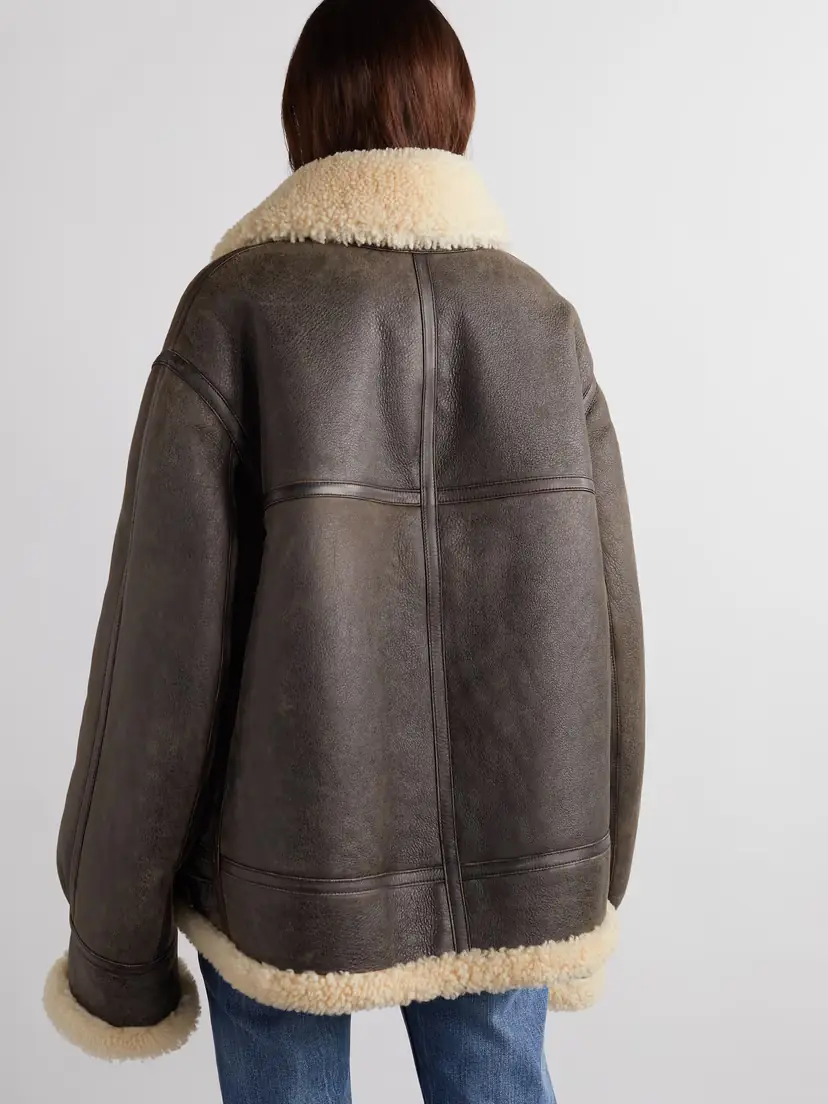 Saint Laurent Shearling Jacket | Thumbnail 4