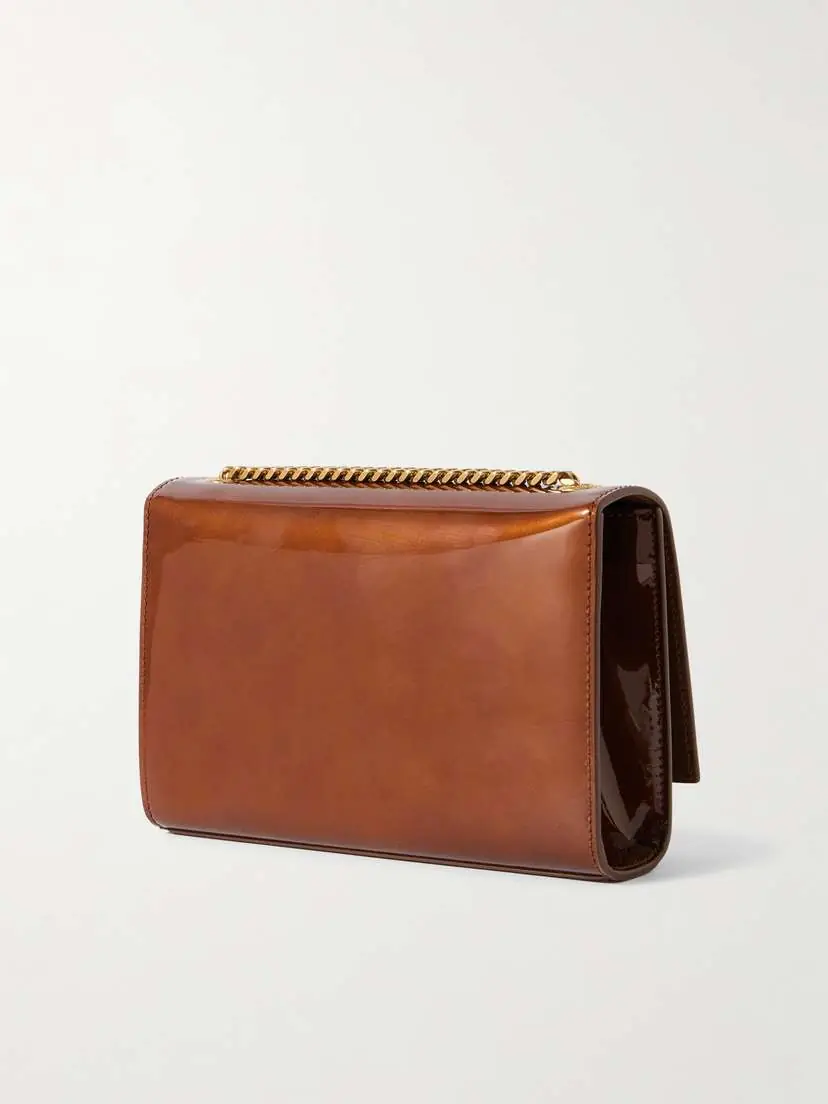 Saint Laurent Kate Small Patent-leather Shoulder Bag | Thumbnail 3 Saint Laurent Kate Small Patent-leather Shoulder Bag | Thumbnail 3