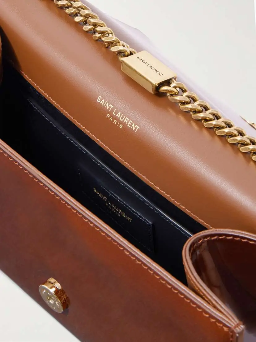 Saint Laurent Kate Small Patent-leather Shoulder Bag | Thumbnail 5 Saint Laurent Kate Small Patent-leather Shoulder Bag | Thumbnail 5
