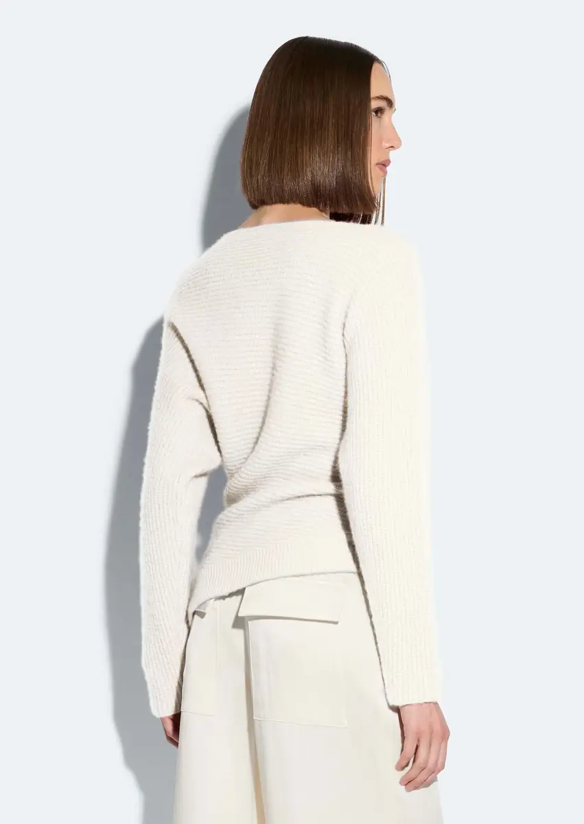 Lapointe Cashmere Asymmetric Sweater | Thumbnail 2 Lapointe Cashmere Asymmetric Sweater | Thumbnail 2