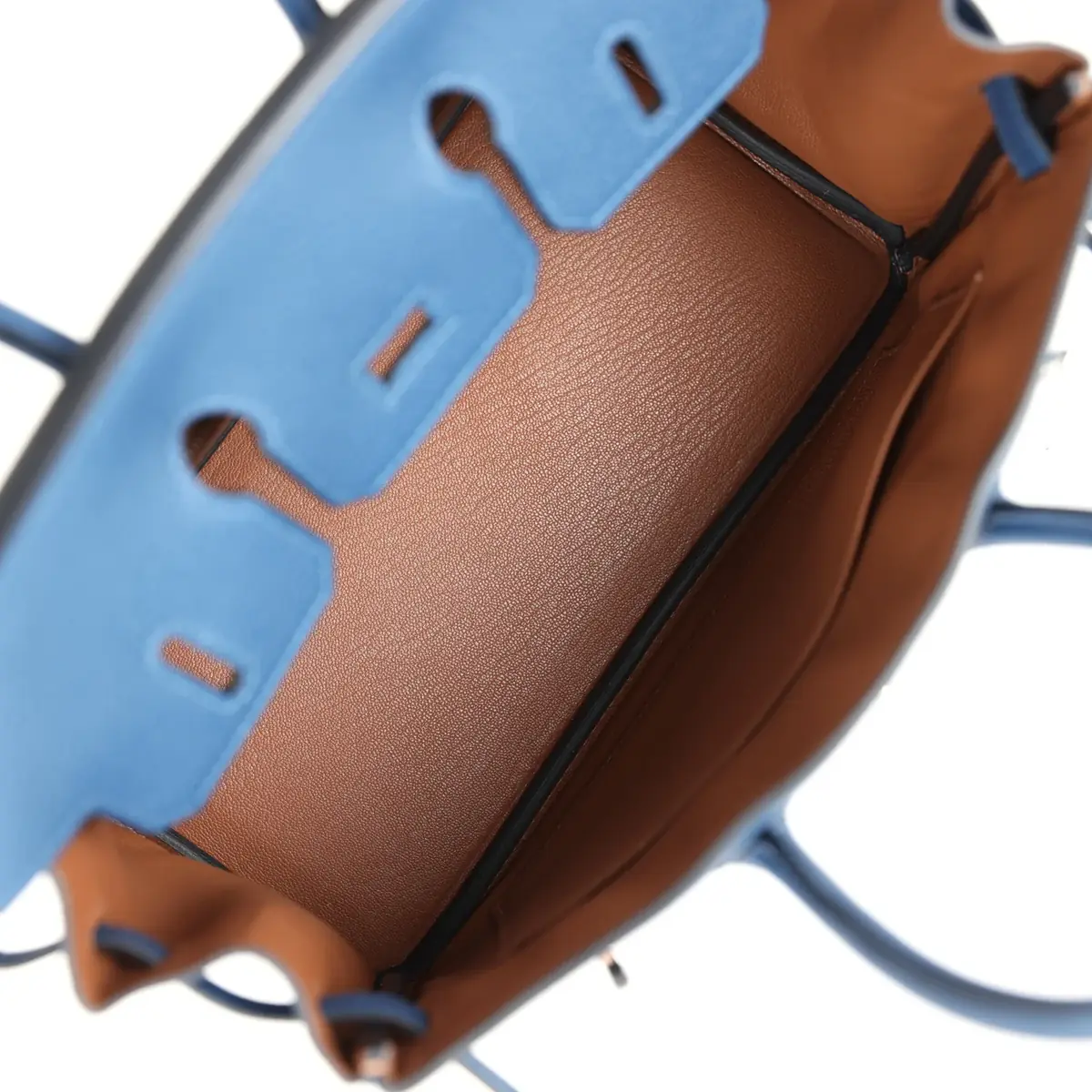 HERMÈS Hermes Birkin 25 Deep Bleu Verso Togo Palladium Hardware | Thumbnail 8 HERMÈS Hermes Birkin 25 Deep Bleu Verso Togo Palladium Hardware | Thumbnail 8