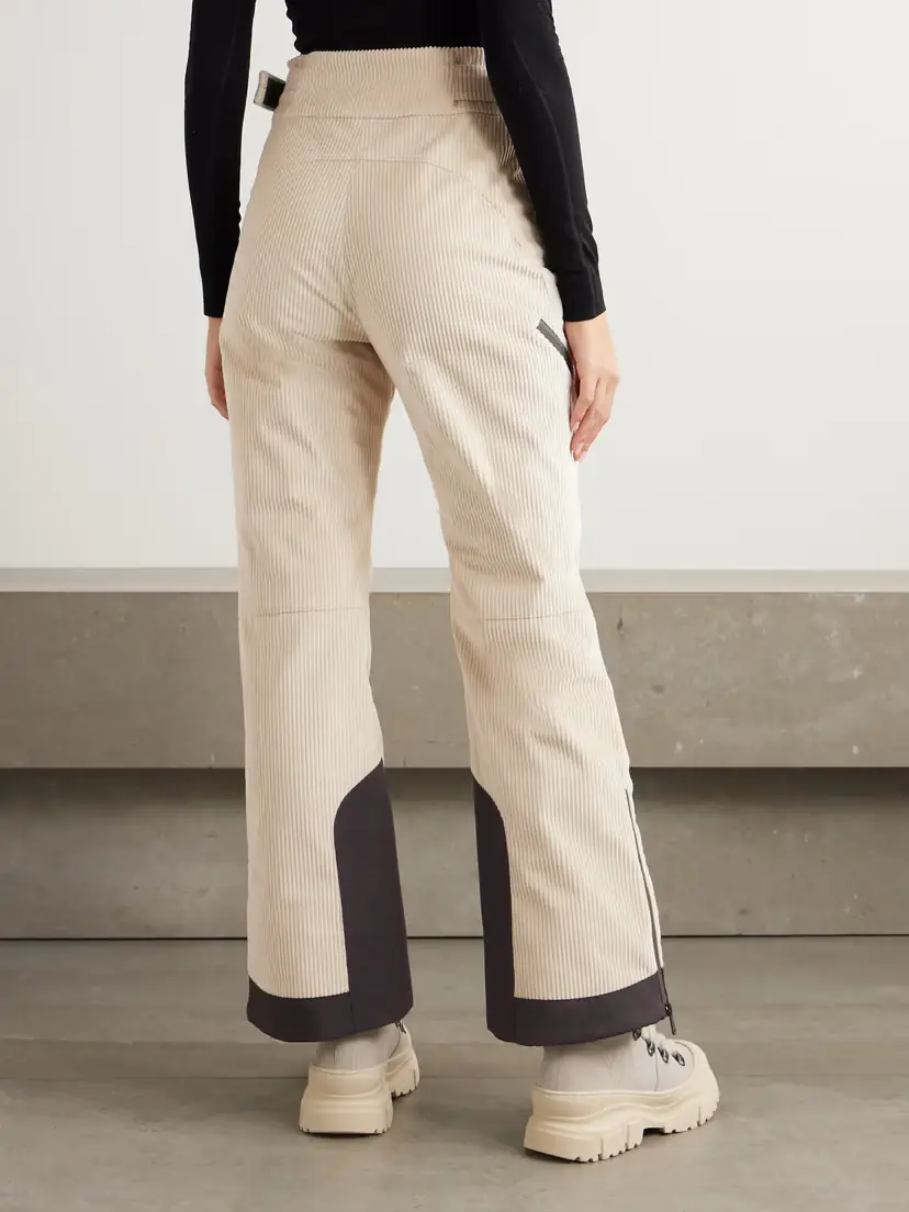 Brunello Cucinelli Padded Cotton-corduroy Flared Ski Pants | Thumbnail 4 Brunello Cucinelli Padded Cotton-corduroy Flared Ski Pants | Thumbnail 4