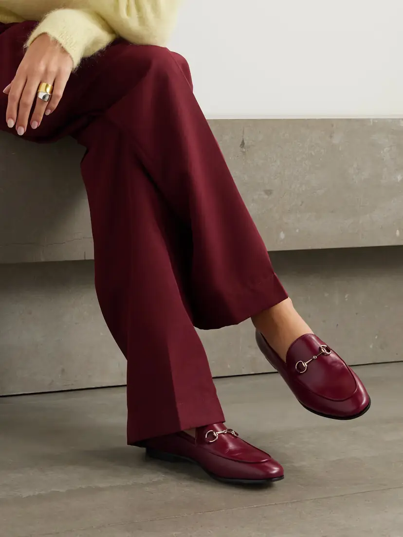 Gucci Jordaan Horsebit-detailed Leather Loafers | Thumbnail 2 Gucci Jordaan Horsebit-detailed Leather Loafers | Thumbnail 2