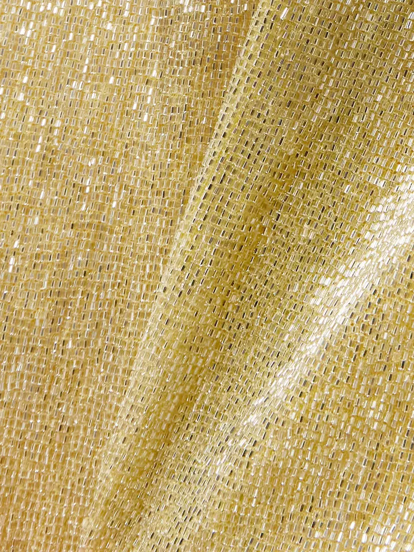 Wiederhoeft Beaded Strapless Chiffon Midi Dress | Thumbnail 4