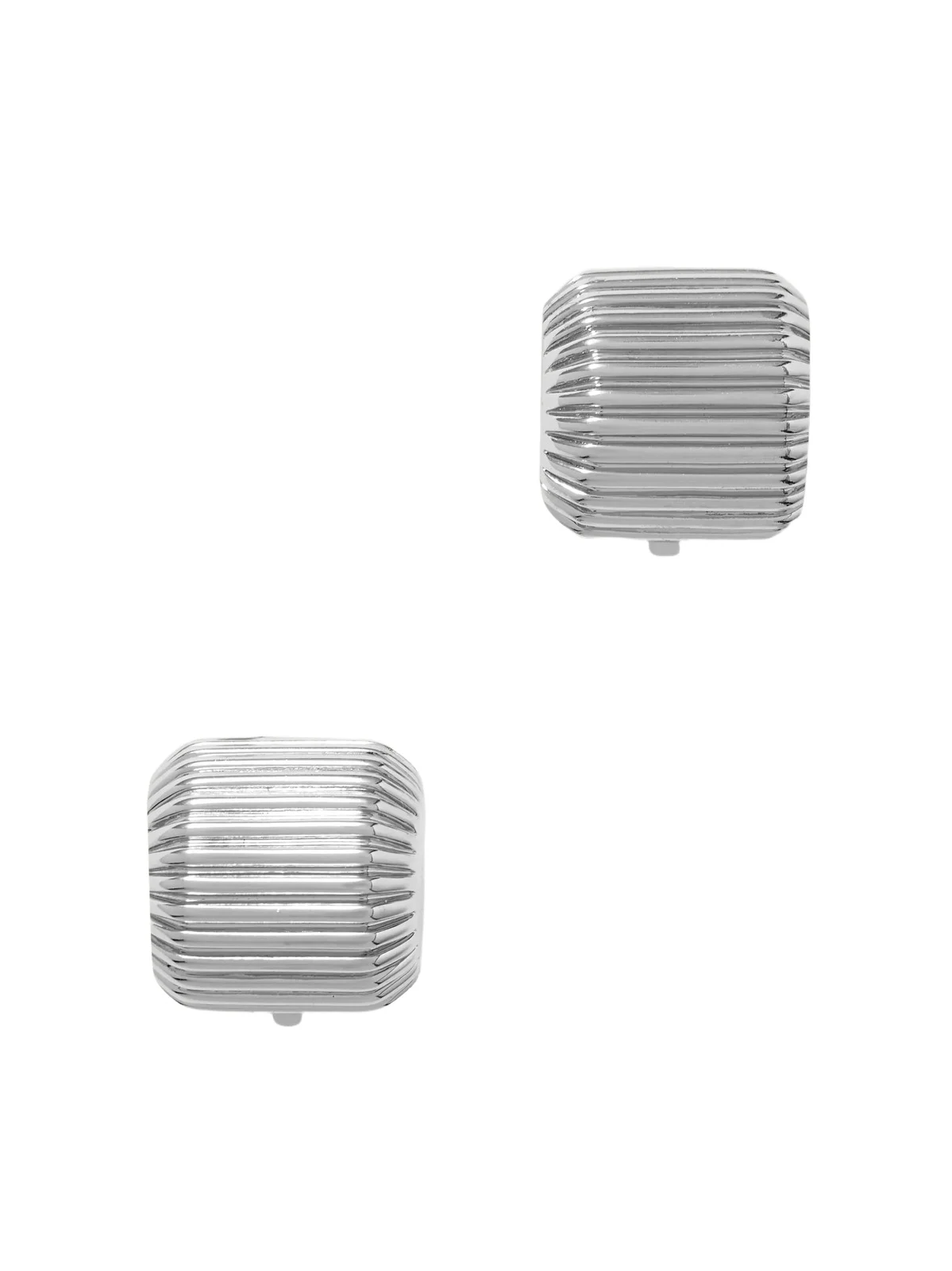 Elle Rhodium-plated Clip Earrings Elle Rhodium-plated Clip Earrings