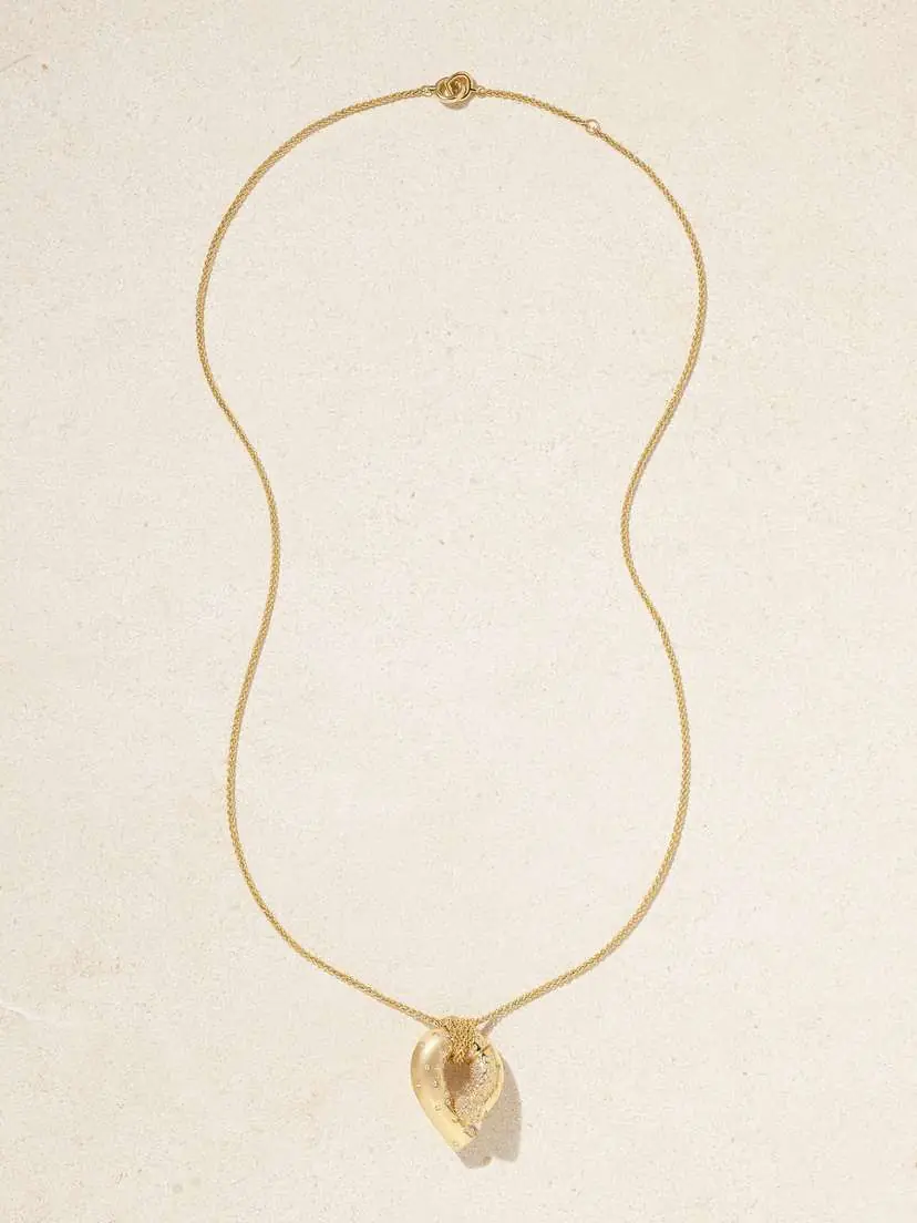 TABAYER Oera Large 18-karat Gold Diamond Necklace | Thumbnail 4 TABAYER Oera Large 18-karat Gold Diamond Necklace | Thumbnail 4