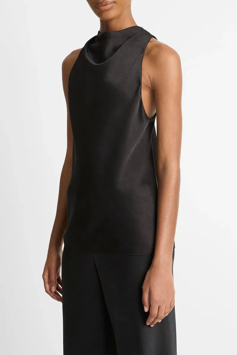 Vince Cowl Neck Tank | Thumbnail 3