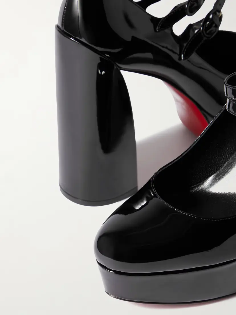 Christian Louboutin Movida Jane 130 Patent-leather Platform Pumps | Thumbnail 4 Christian Louboutin Movida Jane 130 Patent-leather Platform Pumps | Thumbnail 4