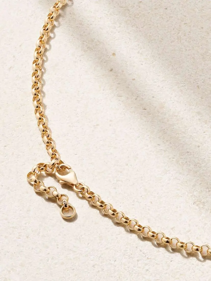 L’Atelier Nawbar Warrior Princess 18-karat Gold Diamond Necklace | Thumbnail 3 L’Atelier Nawbar Warrior Princess 18-karat Gold Diamond Necklace | Thumbnail 3