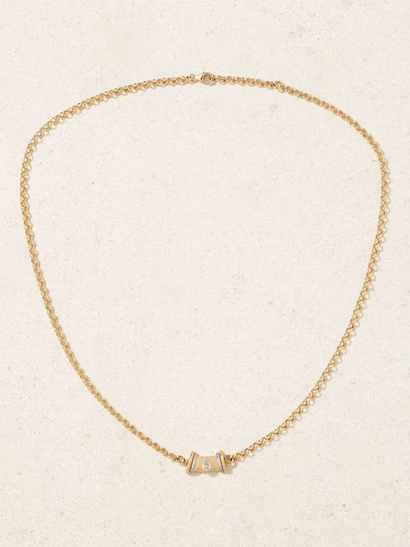 L’Atelier Nawbar Warrior Princess 18-karat Gold Diamond Necklace | Thumbnail 4 L’Atelier Nawbar Warrior Princess 18-karat Gold Diamond Necklace | Thumbnail 4