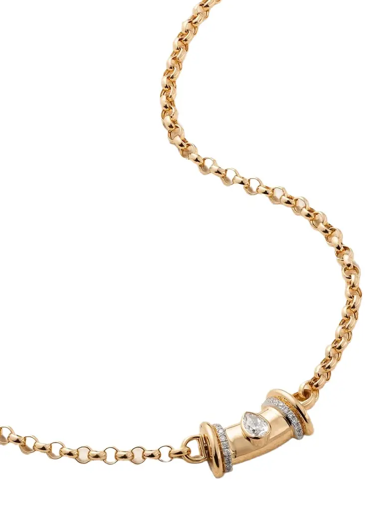 L’Atelier Nawbar Warrior Princess 18-karat Gold Diamond Necklace | Image 1 L’Atelier Nawbar Warrior Princess 18-karat Gold Diamond Necklace | Image 1