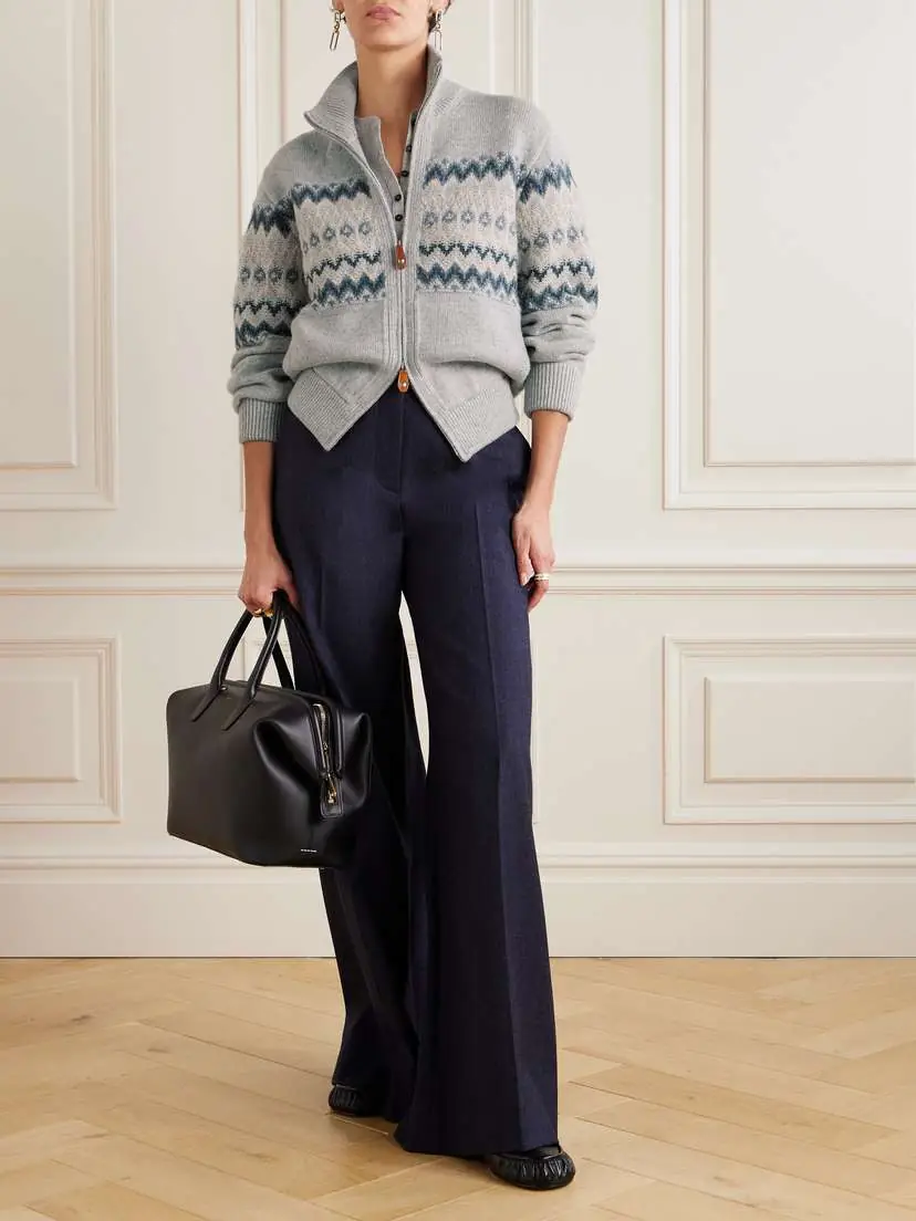 Loro Piana Fair Isle Cashmere Cardigan | Thumbnail 2 Loro Piana Fair Isle Cashmere Cardigan | Thumbnail 2