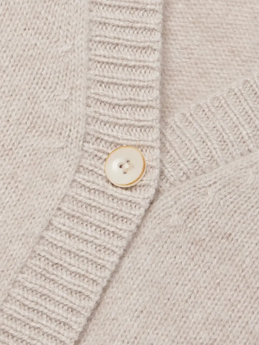 The Elder Statesman Cropped Cashmere Cardigan | Thumbnail 4 The Elder Statesman Cropped Cashmere Cardigan | Thumbnail 4