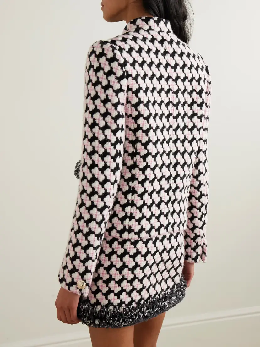 PUCCI Fringed Wool-blend Tweed Jacket | Thumbnail 3 PUCCI Fringed Wool-blend Tweed Jacket | Thumbnail 3