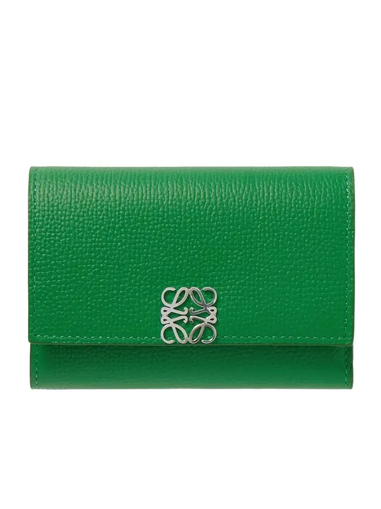 Anagram Textured-leather Wallet