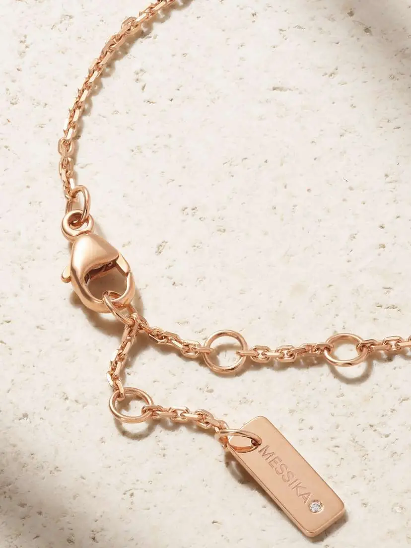 Messika Baby Move 18-karat Rose Gold Diamond Bracelet | Thumbnail 3 Messika Baby Move 18-karat Rose Gold Diamond Bracelet | Thumbnail 3