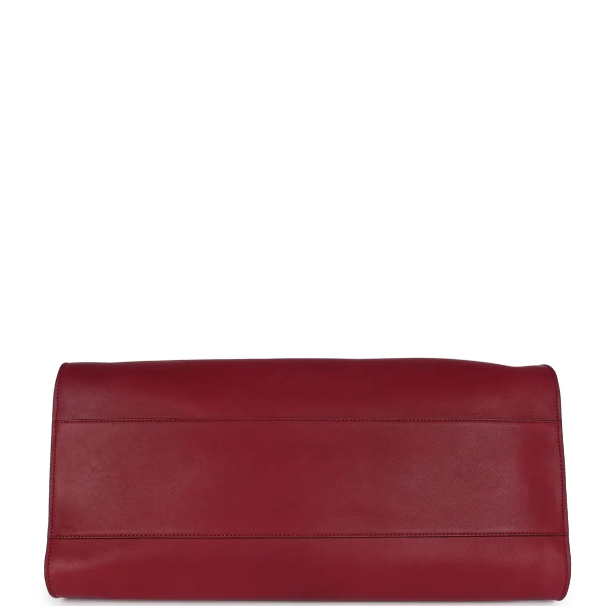 The Row The Row Soft Margaux East West Clutch Amaranto Saddle Leather Silver Hardware | Thumbnail 6 The Row The Row Soft Margaux East West Clutch Amaranto Saddle Leather Silver Hardware | Thumbnail 6