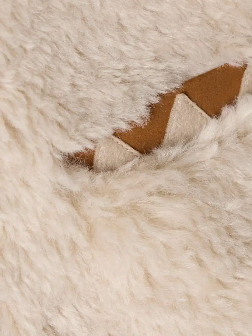 Sea Ginevra Leather And Suede-trimmed Faux Shearling Jacket | Thumbnail 5