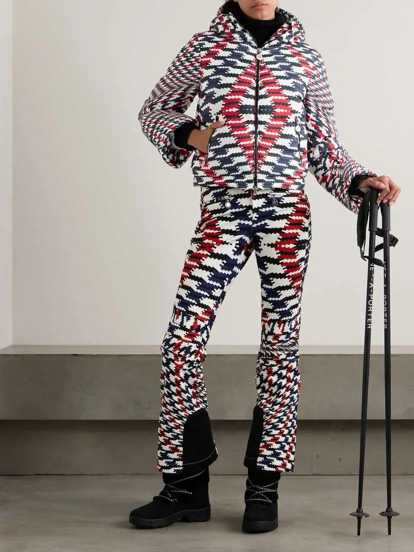 Perfect Moment Polar Flare Quilted Printed Down Ski Jacket | Thumbnail 2 Perfect Moment Polar Flare Quilted Printed Down Ski Jacket | Thumbnail 2