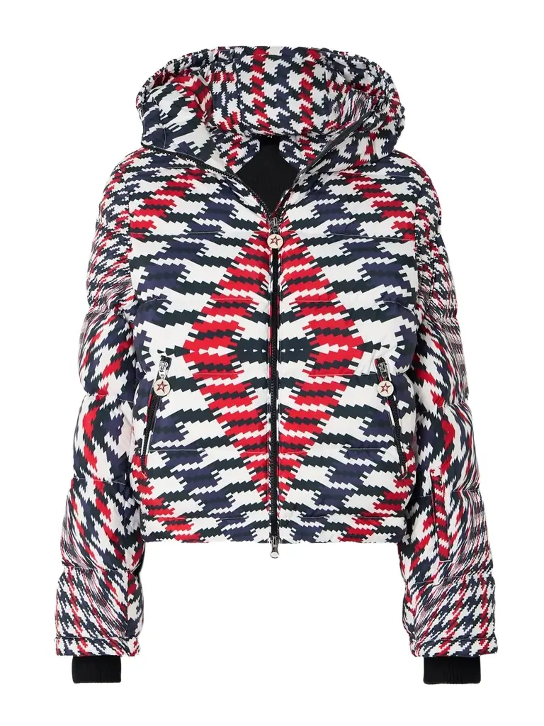 Perfect Moment Polar Flare Quilted Printed Down Ski Jacket | Thumbnail 1 Perfect Moment Polar Flare Quilted Printed Down Ski Jacket | Thumbnail 1
