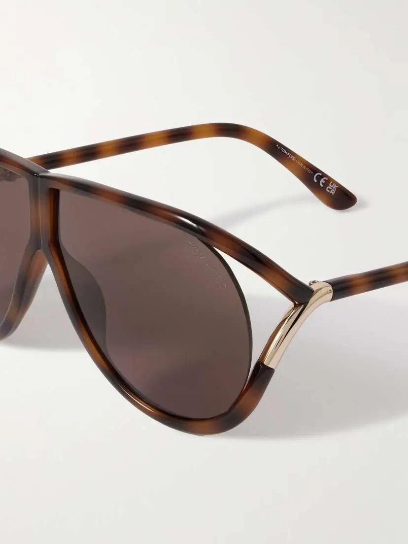 Tom Ford Axel D-frame Tortoiseshell Acetate Sunglasses | Thumbnail 4 Tom Ford Axel D-frame Tortoiseshell Acetate Sunglasses | Thumbnail 4