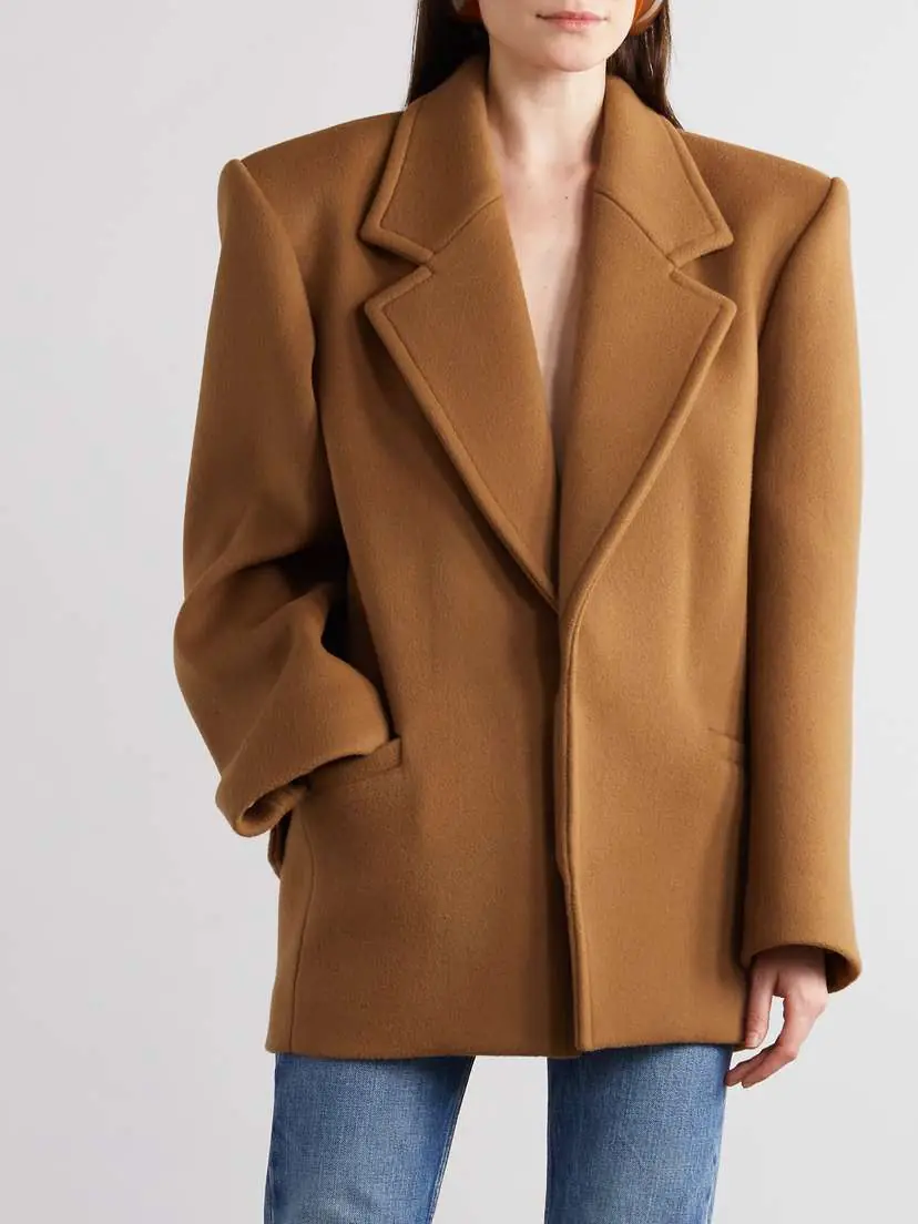 Saint Laurent Oversized Wool Coat | Thumbnail 3 Saint Laurent Oversized Wool Coat | Thumbnail 3