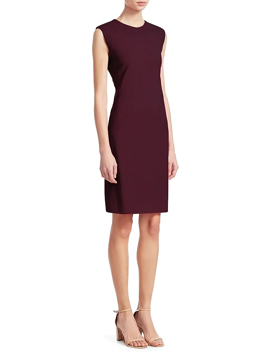 Theory Women's Power Wool Dress | Thumbnail 4