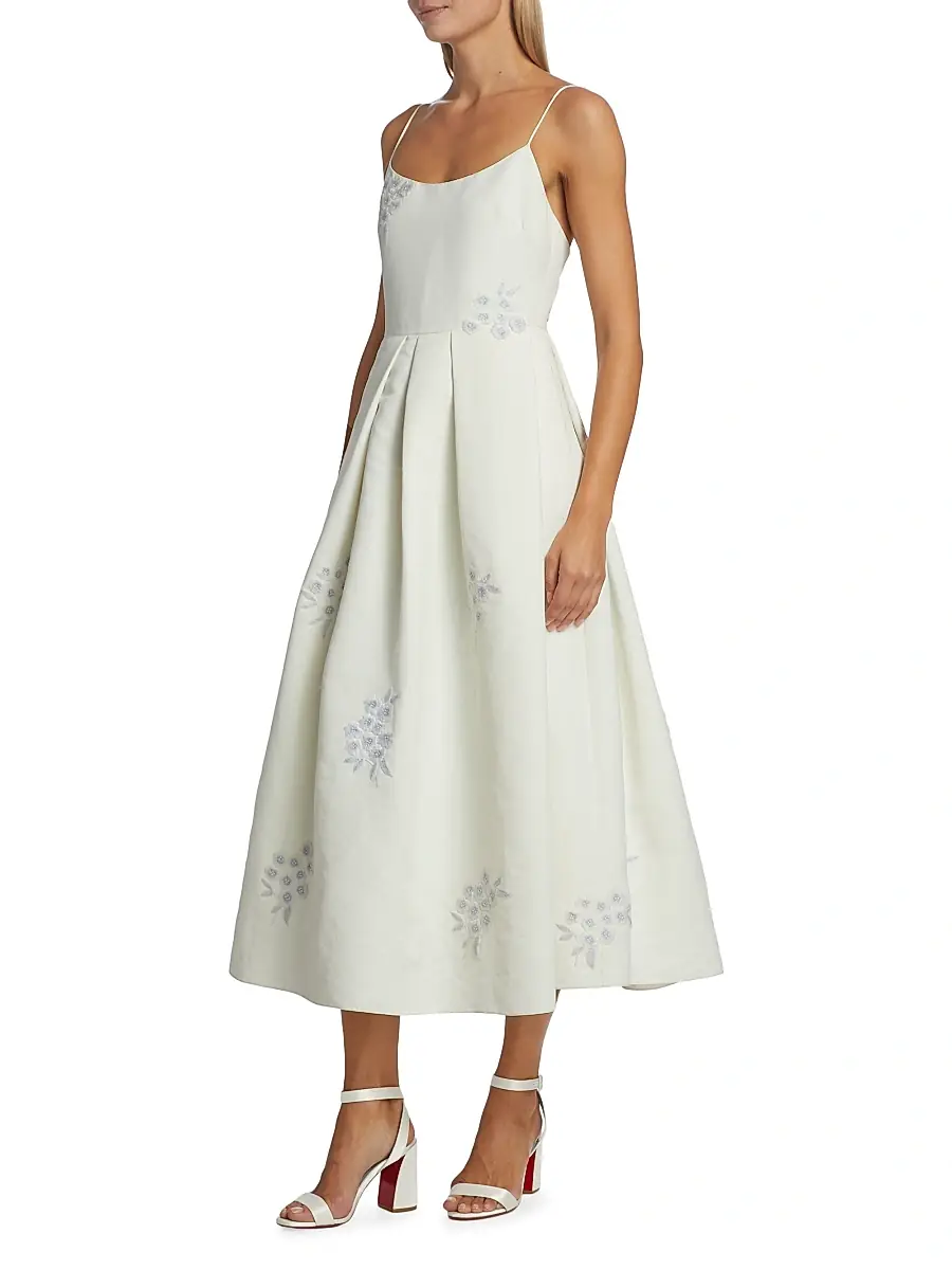 SACHIN & BABI Women's Audra Embroidered Midi dress | Thumbnail 4 SACHIN & BABI Women's Audra Embroidered Midi dress | Thumbnail 4