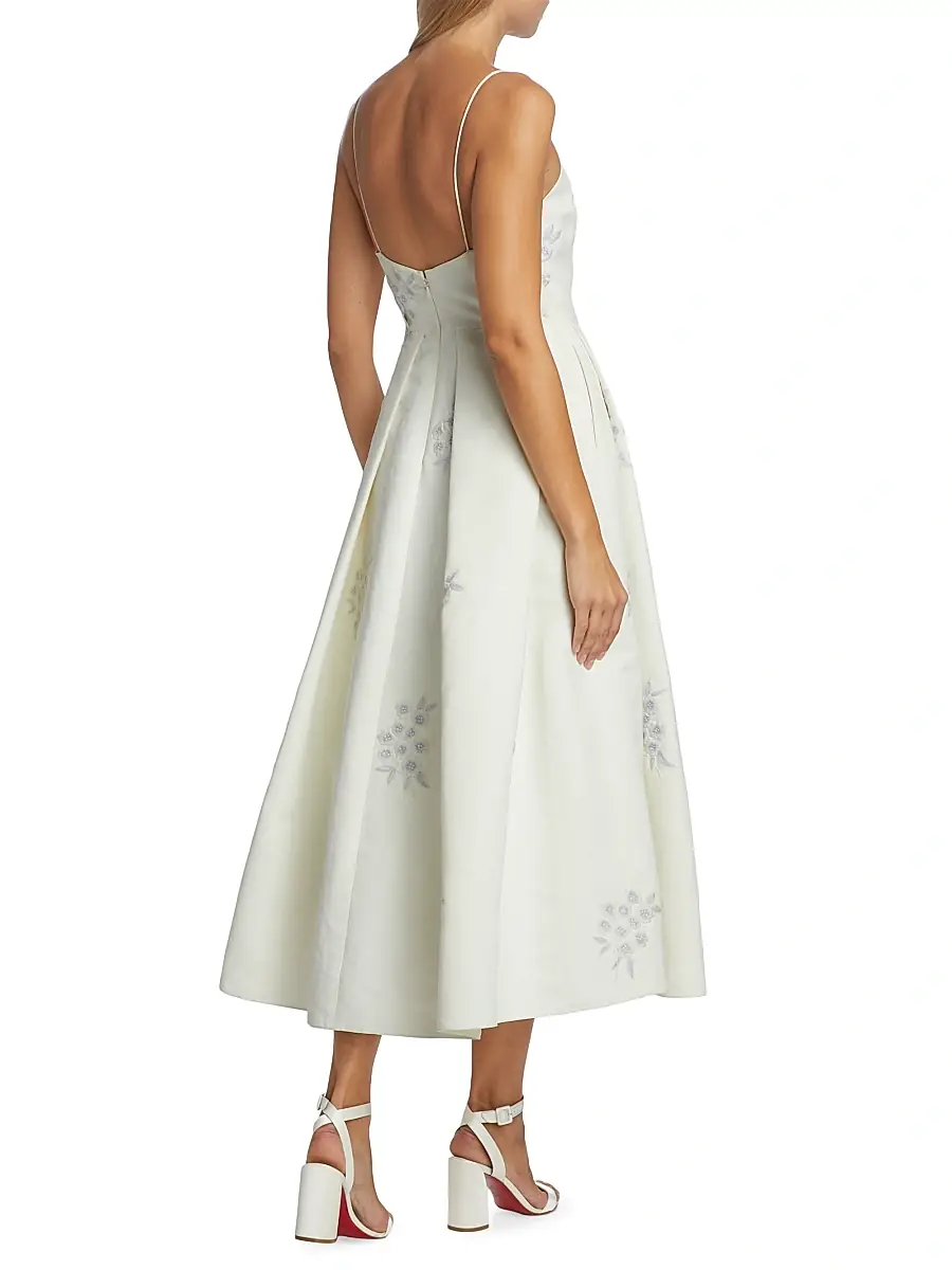 SACHIN & BABI Women's Audra Embroidered Midi dress | Thumbnail 5 SACHIN & BABI Women's Audra Embroidered Midi dress | Thumbnail 5