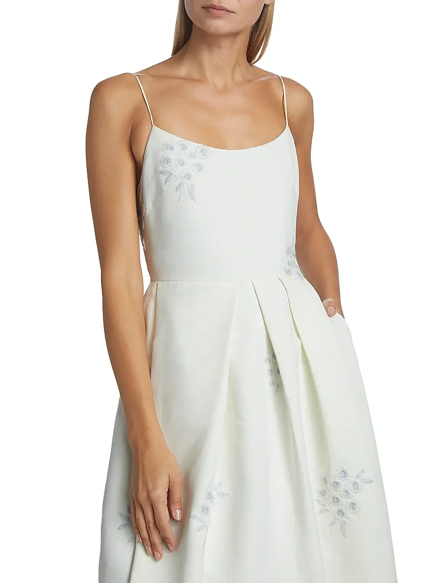 SACHIN & BABI Women's Audra Embroidered Midi dress | Thumbnail 6 SACHIN & BABI Women's Audra Embroidered Midi dress | Thumbnail 6
