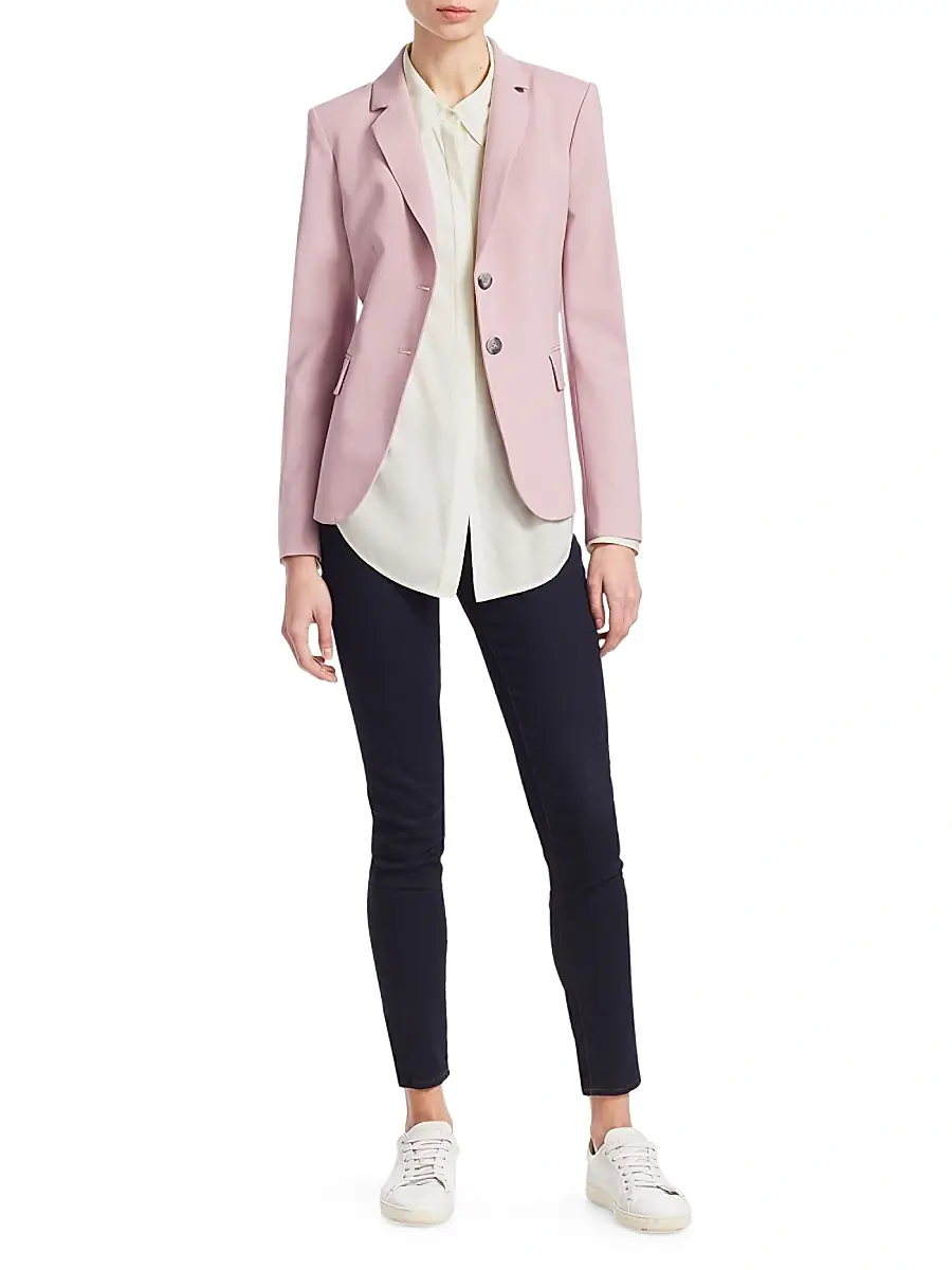 Theory Women's Sunaya Silk Blouse | Thumbnail 6 Theory Women's Sunaya Silk Blouse | Thumbnail 6