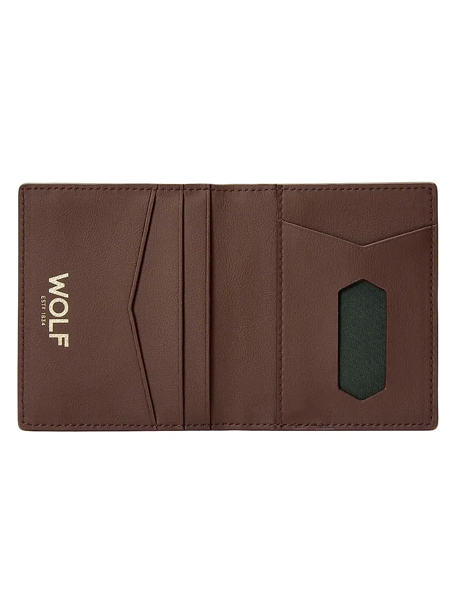 Wolf Signature ID Card Case - Orange | Thumbnail 4 Wolf Signature ID Card Case - Orange | Thumbnail 4