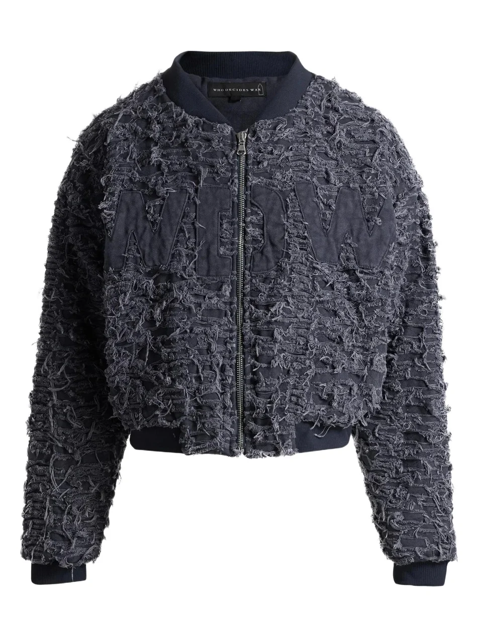 Men's Husk Distressed Cotton Bomber Jacket Men's Husk Distressed Cotton Bomber Jacket