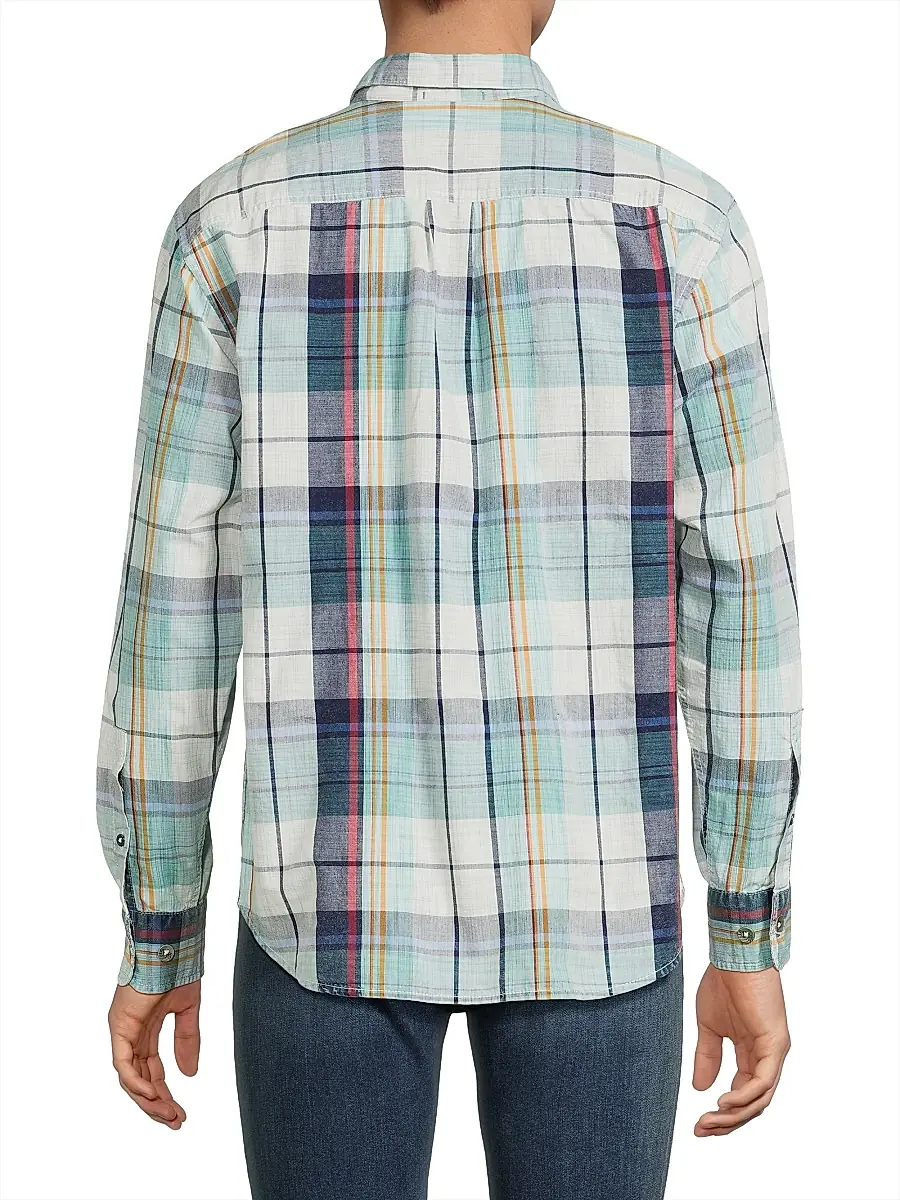 Tommy Bahama Men's Tortola Sunwash Check Shirt | Thumbnail 5 Tommy Bahama Men's Tortola Sunwash Check Shirt | Thumbnail 5