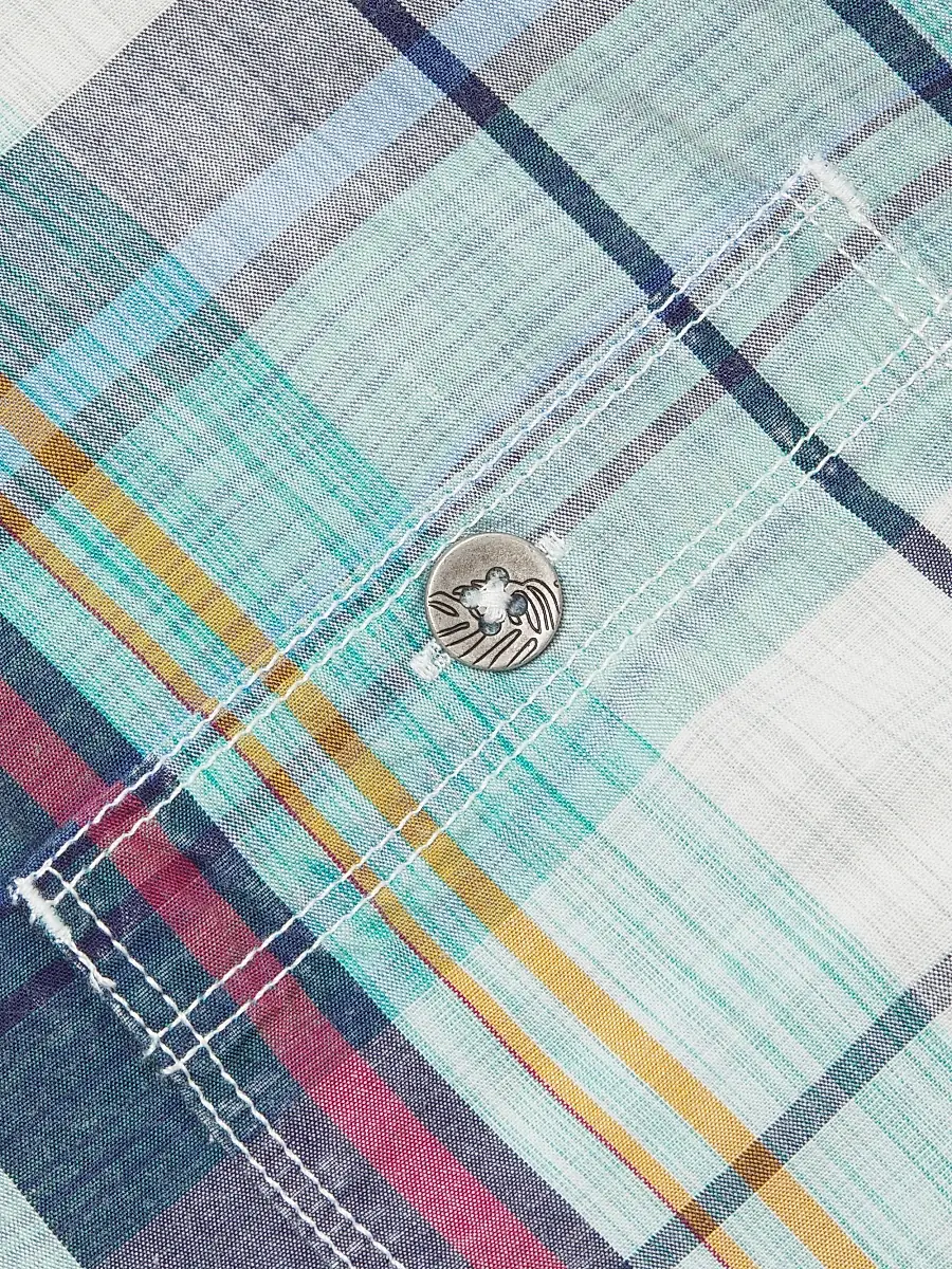 Tommy Bahama Men's Tortola Sunwash Check Shirt | Thumbnail 6 Tommy Bahama Men's Tortola Sunwash Check Shirt | Thumbnail 6