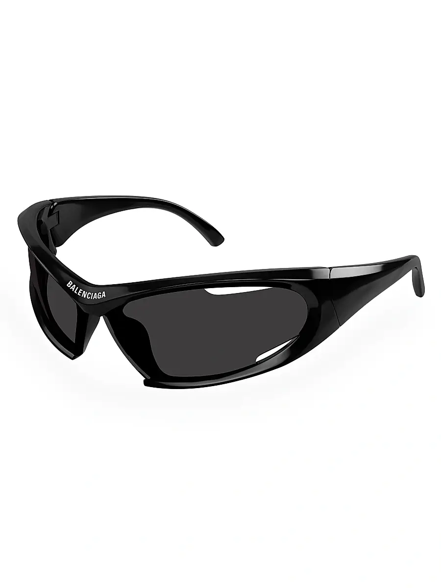 Balenciaga Men's Dynamo 78MM Geometric Sunglasses | Thumbnail 2