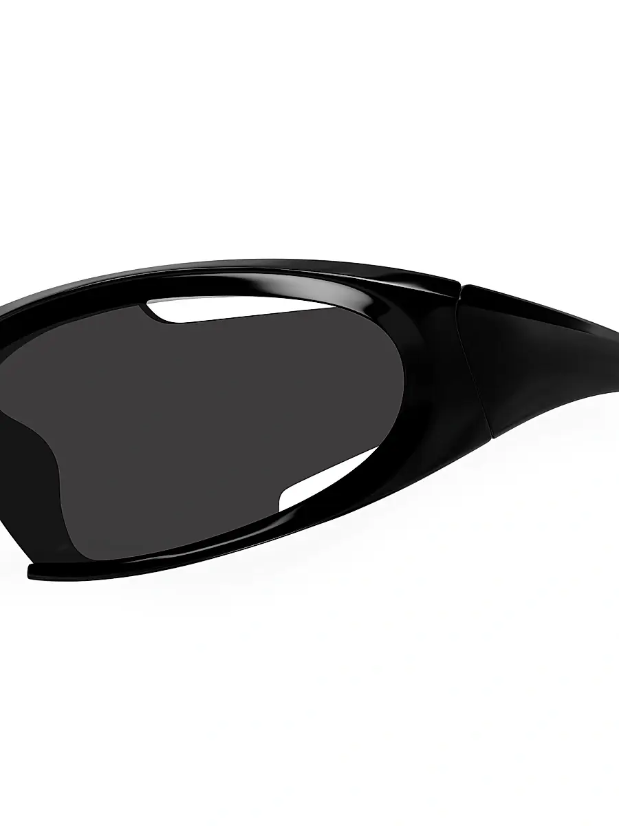 Balenciaga Men's Dynamo 78MM Geometric Sunglasses | Thumbnail 3