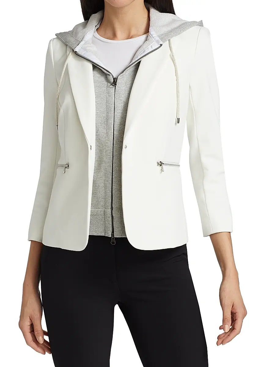 Veronica Beard Women's Hooded Dickey | Thumbnail 3