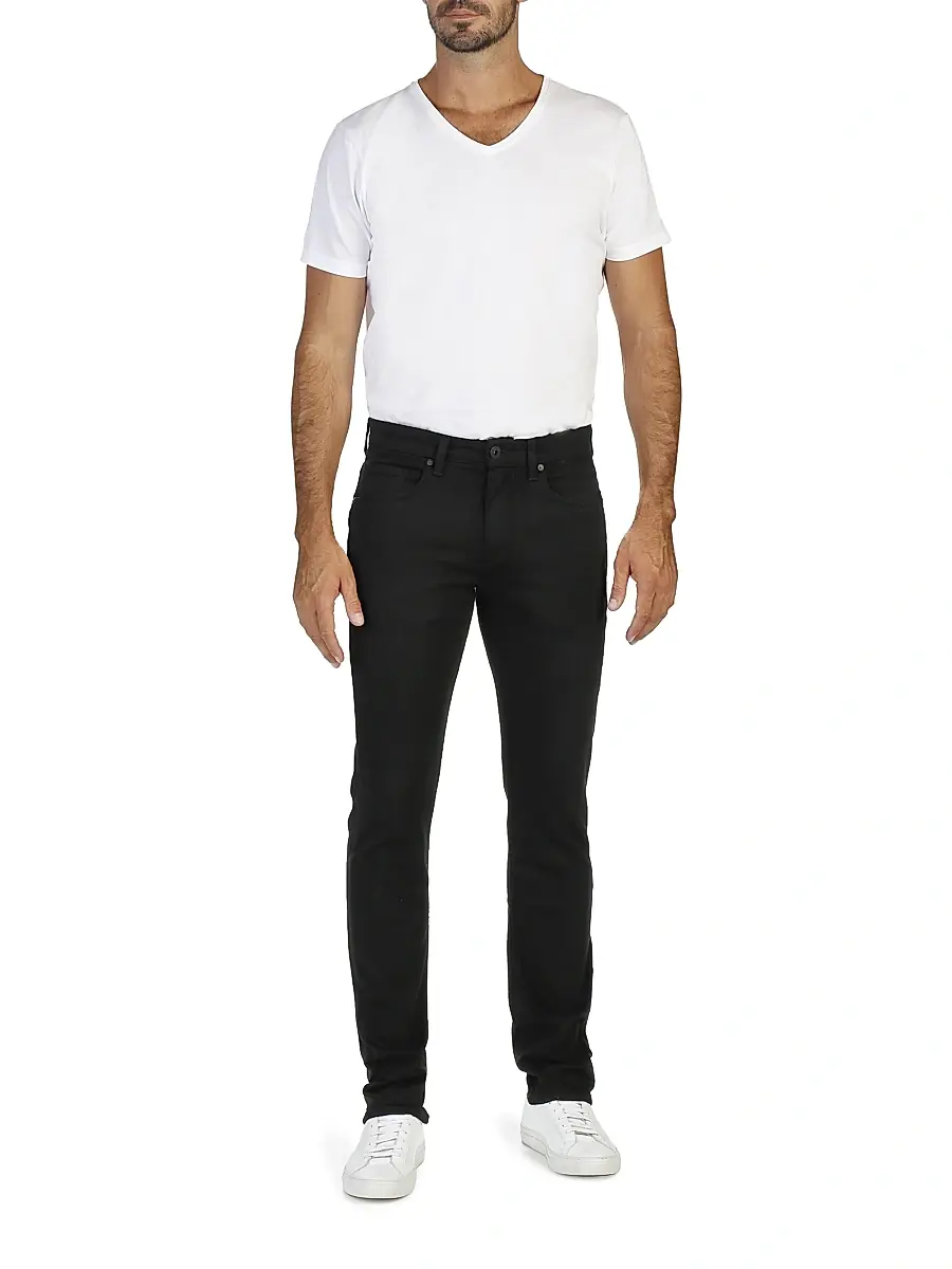 PAIGE Federal Stretch Slim-Straight Jeans | Thumbnail 2 PAIGE Federal Stretch Slim-Straight Jeans | Thumbnail 2