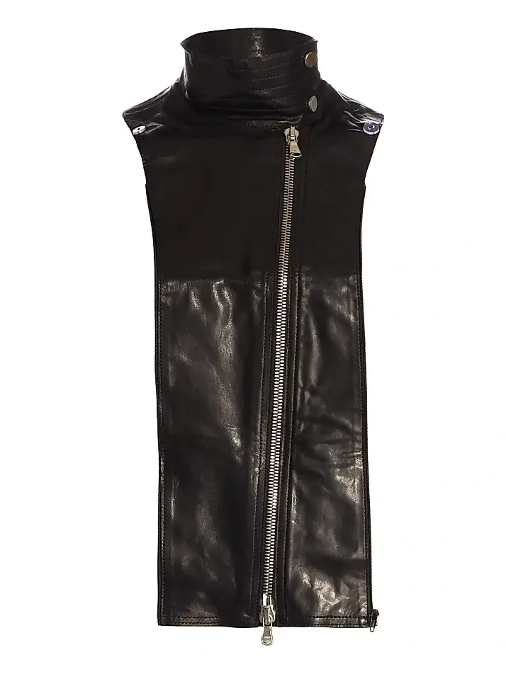 Women's Moto Leather Dickey