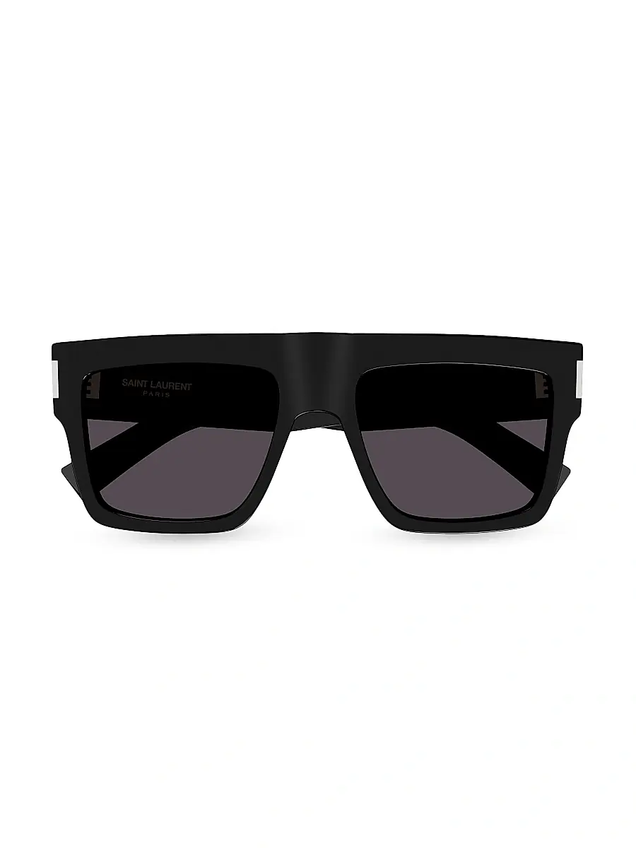Saint Laurent Men's Naked Wirecore 55MM Square Sunglasses | Thumbnail 2 Saint Laurent Men's Naked Wirecore 55MM Square Sunglasses | Thumbnail 2