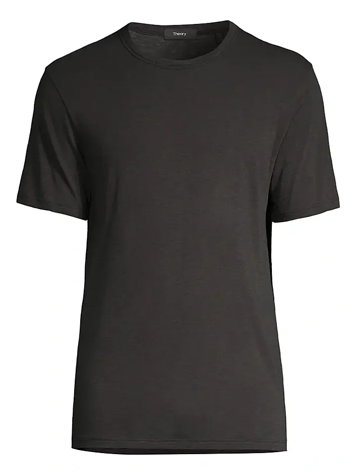 Theory Men's Essential Short-Sleeve Cotton T-Shirt