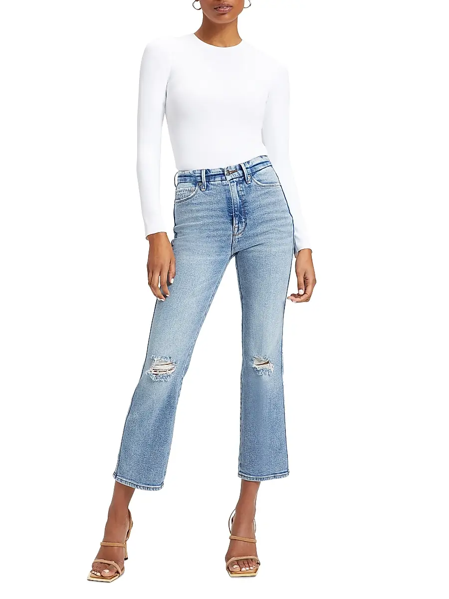 GOOD AMERICAN Women's Sculpting Crewneck Bodysuit | Thumbnail 2 GOOD AMERICAN Women's Sculpting Crewneck Bodysuit | Thumbnail 2