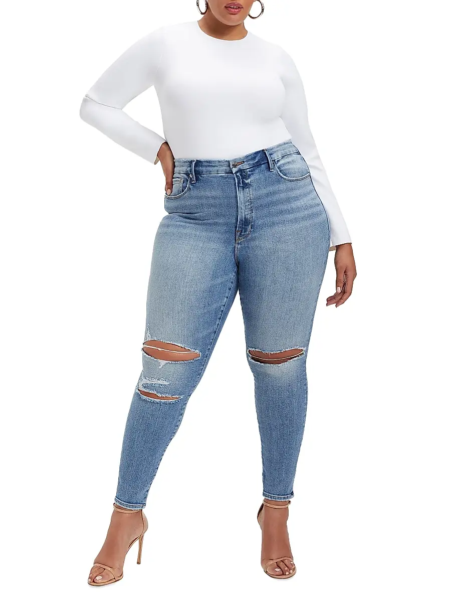 GOOD AMERICAN Women's Sculpting Crewneck Bodysuit | Thumbnail 3 GOOD AMERICAN Women's Sculpting Crewneck Bodysuit | Thumbnail 3