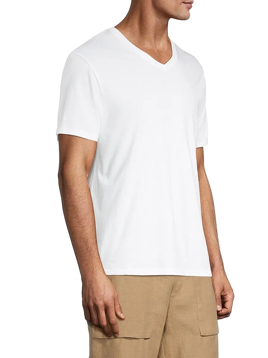 Vince Men's Short-Sleeve V-Neck T-Shirt | Thumbnail 4