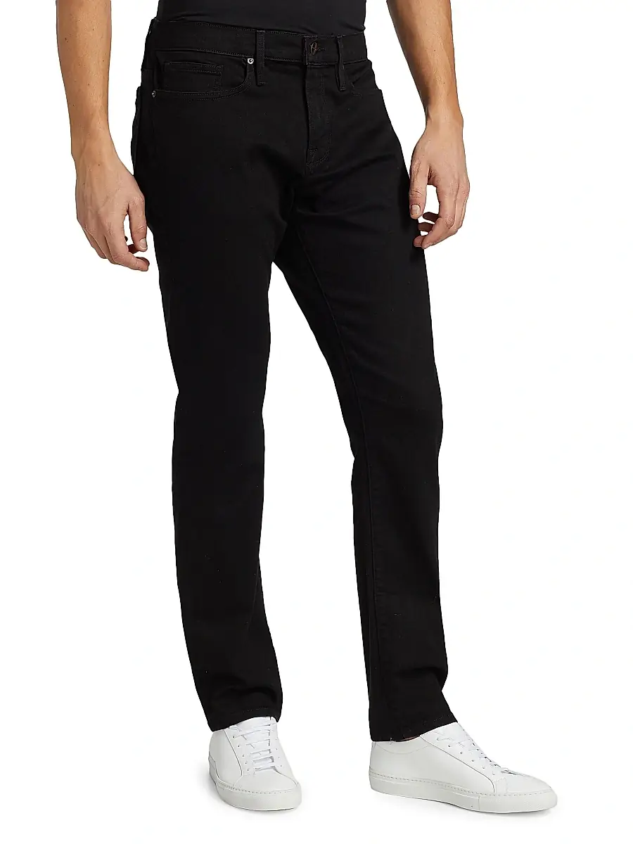 Frame L'Homme Cotton-Blend Slim-Fit Jeans | Thumbnail 4 Frame L'Homme Cotton-Blend Slim-Fit Jeans | Thumbnail 4